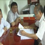 Đồng chí Trương Hồng Phúc – TUV – Bí thư Huyện ủy – Chủ tịch HĐND huyện kiểm tra công tác bầu cử
